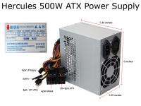 Hercules 500W Silent ATX Power Supply w/20 24pin SATA (Serial ATA 