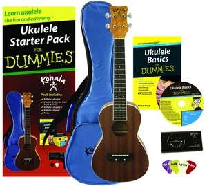 Kohala Ukulele Combo Starter Pack for Dummies  