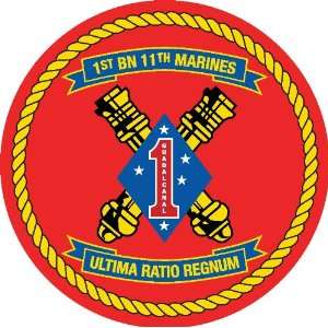 USMC 1st battalion 11th marine regiment sticker vinyl 
