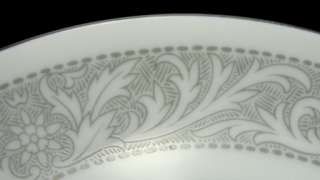 The pattern Whitney comes with a gray band leaf scroll design. It is 