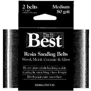  Do it Best Sanding Belt, 3X21 80G SANDING BELT