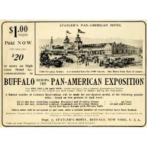   Buffalo Ellicott Square Restaurant   Original Print Ad