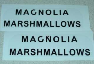 Metalcraft Magnolia Marshmallow Sticker Set MC 030  