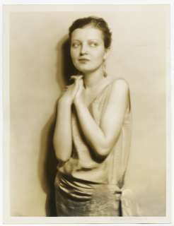 1930S ZITA JOHANN PHOTOGRAPH RAREST LARGE FORMAT RUTH HARRIET LOUISE 