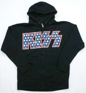   Zipper Hoodie Sweatshirt Black Hard Rock & Roll Music NOWT  