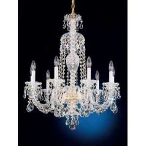  Schonbek Worldwide 2996 40AM 9 Light Sterling Chandelier 