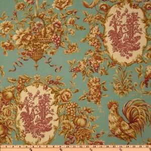  54 Wide Waverly Rendezvous Robins Egg Fabric By The 