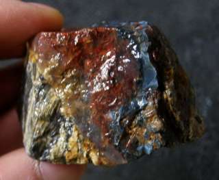 Natural Blue Chatoyant Pietersite Rough Mineral/Petersite Raw Material 