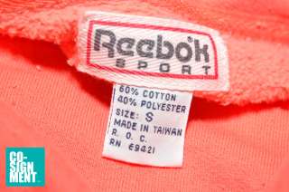 Vintage 90s Neon Reebok Sport Sweatshirt (S)  