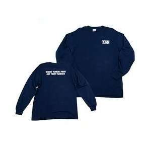 YES Network Navy Fans Long Sleeve T shirt   Navy Medium  