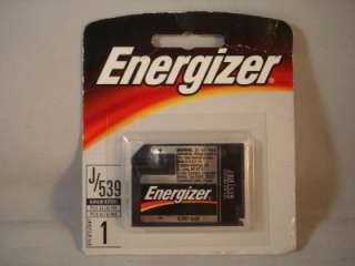 NEW 2 Energizer J/539 Alkaline Batteries 4LR61 6.0V  