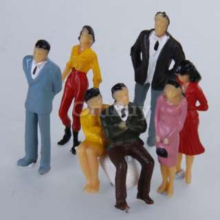 100 Model People Figure O Scale 150 Painted Passenger  
