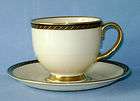 LENOX President TYLER Fine China Footed Cup & Saucer 