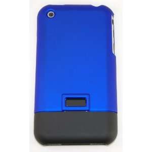   iPhone) Rubberized Slim Slider Case (Royal Blue) 4GB, 8GB, 16GB 