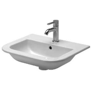   Basin 21 1/4 with Overflow and Tap Platform fr