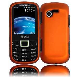  Orange Hard Case Cover for Samsung Evergreen A667 Cell 