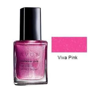  Avon Nailwear Pro Nail Enamel Polish Viva Pink Beauty
