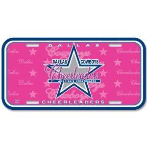  Dallas Cowboys Cheerleaders logo License plates 