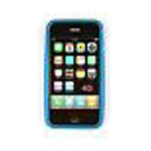  iphone 4 4th gen blue bumper case with screen protector 