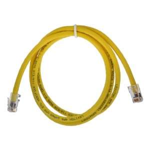  Leviton 6LHOM 4Y Home 6 Patch Cable, 4 Foot, Yellow