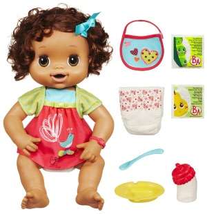   Baby Alive Real As Can Be   Brunette by Hasbro 