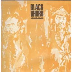   DUB FACTOR LP (VINYL) JAMAICA TAXI 1982 BLACK UHURU Music