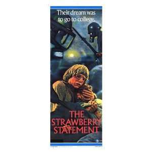 Strawberry Statement Original Movie Poster, 14 x 36 