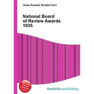  National Board of Review Awards 1935 Ronald Cohn Jesse 