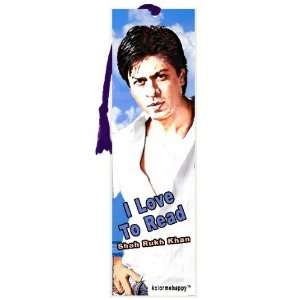  Shah Rukh Khan I Love to Read Bookmark