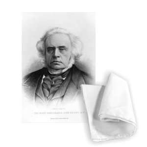  Portrait of The Right Honourable John Bright   Tea Towel 