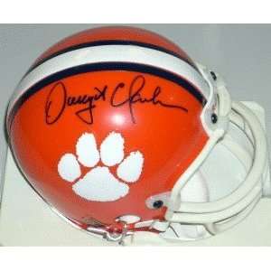   Clark Signed Mini Helmet   Clemson Tigers Replica 