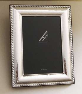 Sterling Silver Picture frame 3.5 x 5 Hammered  