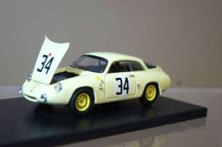   MOULAGE TRON 1964 ALFA ROMEO GIULIETTA SZ ZAGATO COUPE LE MANS 34 ar