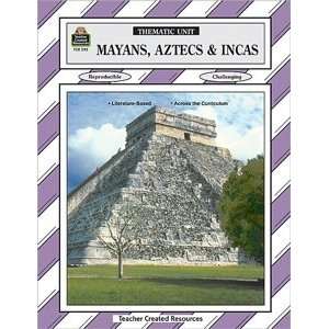  Mayans, Aztecs & Incas Thematic Unit Book Toys & Games