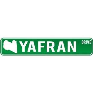  New  Yafran Drive   Sign / Signs  Libya Street Sign City 