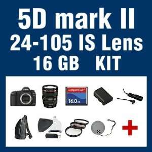 Canon EOS 5D Mark II Digital SLR Camera with Canon EF 24 105mm f/4L IS 
