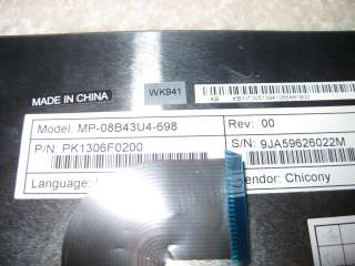 Acer Aspire ONE D250 1185 KAV60 keyboard MP 08B43U4 698  