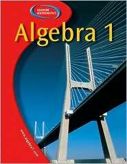 Glencoe Algebra 1, Student Edition, (0078250838), McGraw Hill 