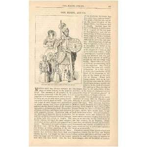  1873 Mythology Gog Magog And Co illustrated Everything 