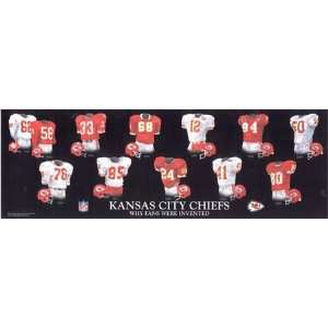  5x15 NFL KC Chiefs Plaque