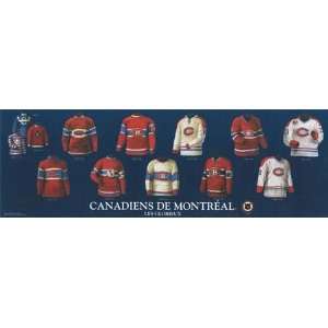  5x15 NHL Montreal Canadiens (F) Plaque