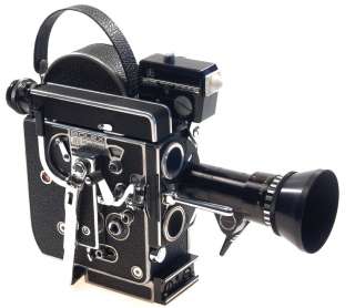 BOLEX H8 REFLEX MOVIE FILM CAMERA PAN CINOR 11.9 f8 40mm ZOOM LENS 