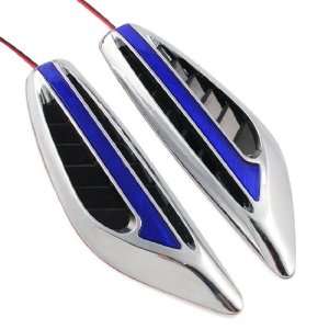  Decoration Adhesive Blue Lens LED Roadster Coupe Turbo Racing Car 