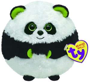   Ty Beanie Ballz Plush   Bonsai panda by Ty Inc.