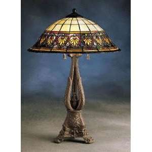  KL 60195   Kichler Tiffany Table Lamp 3 Light Portable 