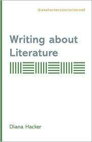 Writing about Literature Supplement to Accompany a Writers Reference 