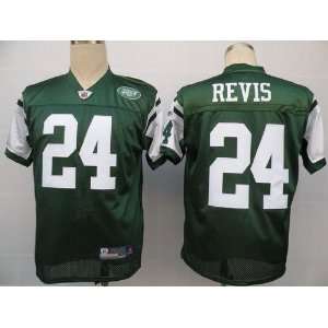  Darrelle Revis #24 Green NFL New York Jets Football Jersey 