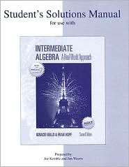  with Bello, Intermediate Algebra, (0072945583), Ignacio Bello 