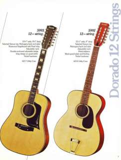 By the 1973 catalog, the made in Japan Dorado line had expanded to 