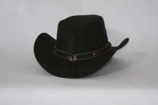 NEW Outback Wagga Wagga Leather Hat #1367 Blk or Choc  